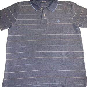 Brooks Brothers Blue Polo Shirt with Classic Collar